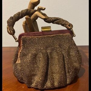 Vintage 1940's DuBonnette Heavily Beaded Bag